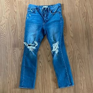 Like New Distressed Madewell Jeans size 27